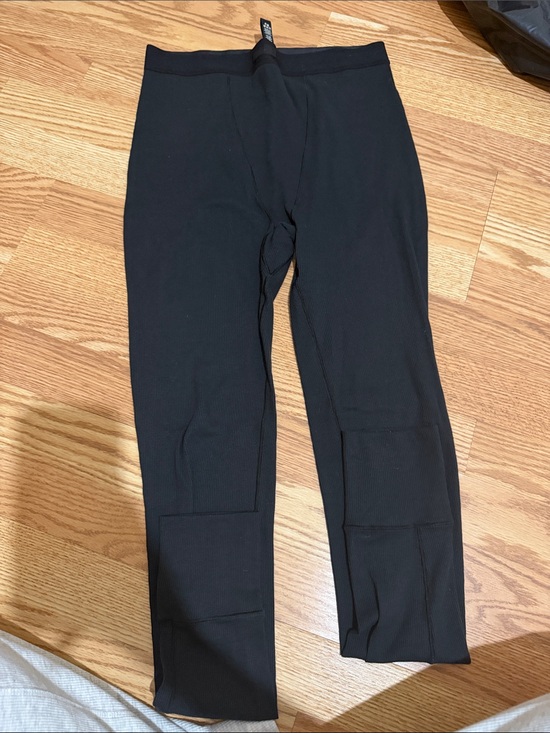 SKIMS Other - SKIMS Black Ribbed Men’s Thermal Joggers